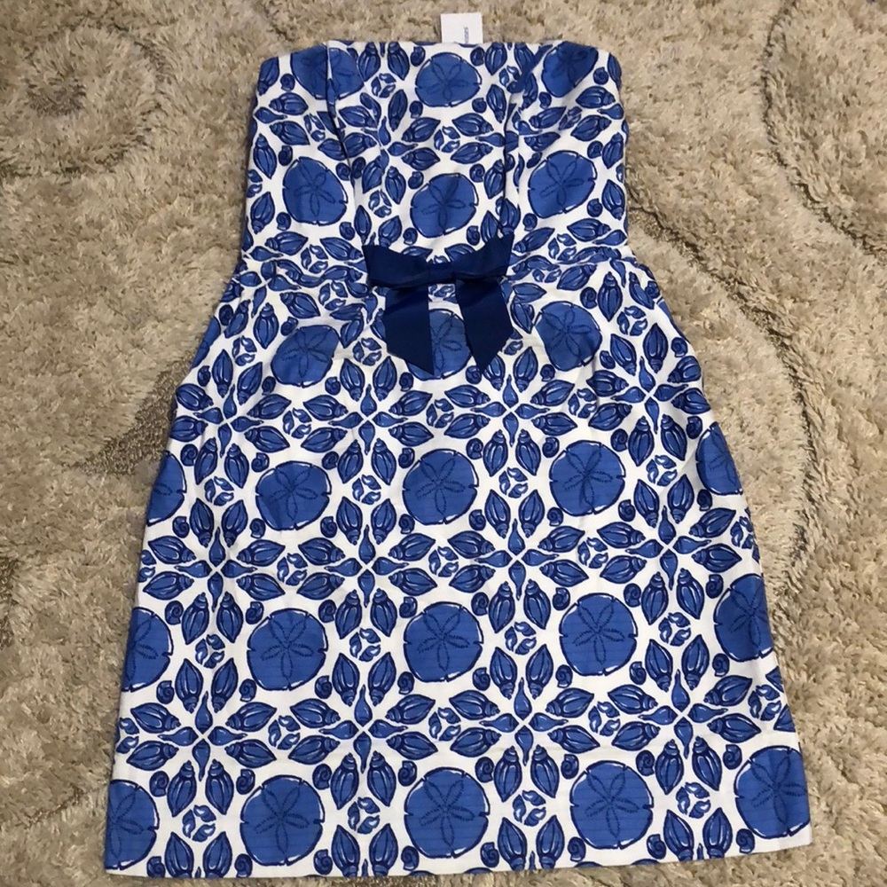 Vineyard Vines shell tile print dress dress 🐚
